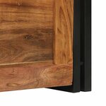 vidaXL Coffres de rangement 40 x 40 x 40 cm Bois d'acacia massif