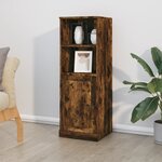 vidaXL Buffet haut chêne fumé 36x35 5x103 5 cm bois d'ingénierie