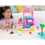 Mattel HNH90 - Barbie - Coffret Barbie Camping-Car De Chelsea