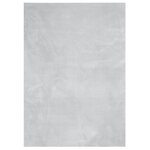 vidaXL Tapis HUARTE à poils courts doux et lavable gris 200x280 cm
