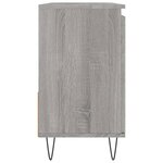 vidaXL Armoire de bain sonoma gris 65x33x60 cm bois d'ingénierie