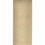 vidaXL Arbre à chat avec griffoir en sisal Gris clair 74 cm
