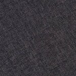 vidaXL Chaises à manger lot de 4 bois courbé et tissu