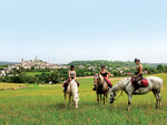 Escapade à cheval de 2 jours en bivouac en quercy blanc - smartbox - coffret cadeau séjour