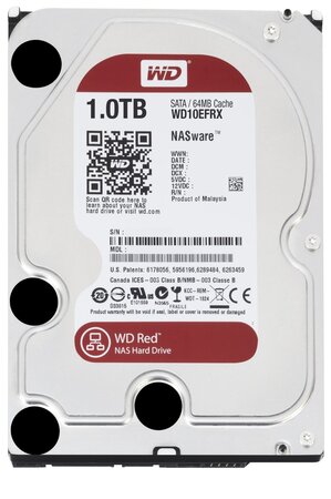 WD Red™ - Disque dur Interne NAS - 1To - 5 400 tr/min - 3.5 (WD10EFRX) - La  Poste