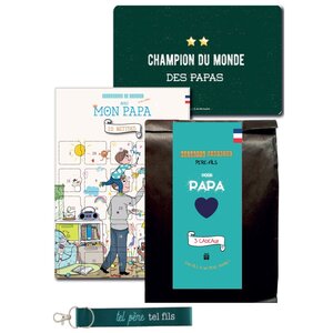 Pochette surprise jeune papa d'un garçon