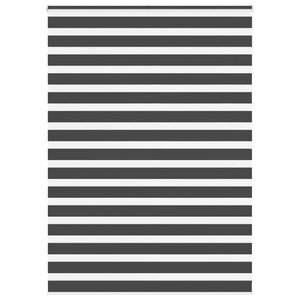 vidaXL Store zèbre noir 165x200 cm largeur du tissu 160 9 cm polyester