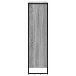 vidaXL Bibliothèque 2 Pièces Gris Sonoma 99 5 x 30 x 108 5 cm