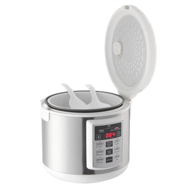 CONTINENTAL EDISON Multicuiseur électrique - MC900W - 5 L - Blanc