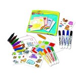 Crayola - Mini Kids - Mon premier coffret de coloriage et de gommettes - Coloriage pour enfant et tout petit