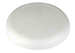 Frisbee en plastique blanc 18 cm - MegaCrea DIY