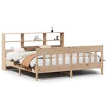 vidaXL Cadre de lit sans matelas 180x200 cm bois massif de pin