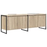 vidaXL Meuble TV Sonoma 140 x 36 x 49.5 cm Bois d'ingénierie