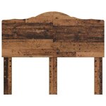 vidaXL Tête de lit Bois Ancien 120 cm Bois d'ingénierie