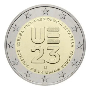 2 euros commémoratif Espagne 2023 - Présidence de l'UE.