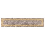 vidaXL Coureur de Tapis MARSA Gris 50 x 250 cm Polyester et PVC