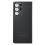 Smart clear view cover s21 ultra noir