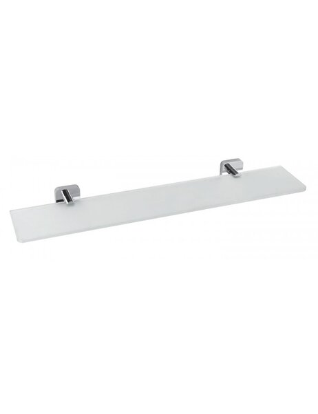 Etagère, tablette murale de douche TASI en verre 60 cm