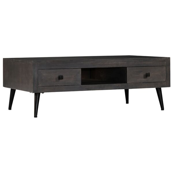 Vidaxl table basse bois solide de manguier 100 x 60 x 35 cm