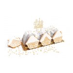 Cake topper en bois - Christmas