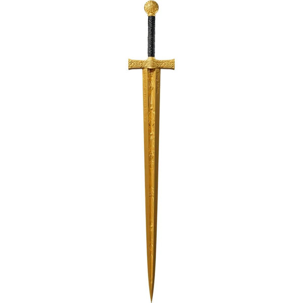 EXCALIBUR Or Version Dorée Légende de l'Epée 2 Once Pièce Argent 2000 Francs Cameroun 2025