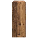 vidaXL Meuble mural Marron 69 5 x 34 x 90 cm Bois d'ingénierie