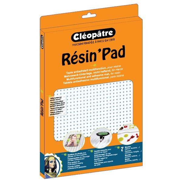 Resin'pad cléopâtre plan de travail en silicone pour la résine