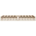 vidaXL Cadre de lit sans matelas 90x200 cm bois de pin massif