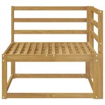 vidaXL Canapé d'angle extérieur Blanc 83 x 83 x 73 cm