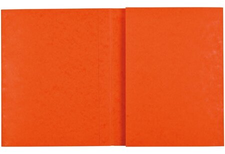 Protège Cahier 'Ecolier' 18 x 22 cm Carte Lustrée 2 grands Rabats Orange COUTAL