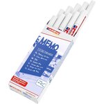 Marqueur Craie Liquide 4085 Blanc pointe Ronde 1-2 mm x 10 EDDING