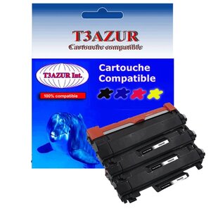 3 Toners compatibles avec Brother TN2420 pour Brother MFC-L2713DW, MFC-L2715DW, TN2420 - 3 000 pages - T3AZUR
