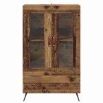 vidaXL Haut Armoire avec tiroir Bois Ancien 69 5 x 31 x 115 cm