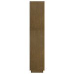 Vidaxl bibliothèque/séparateur de pièce marron miel 60x35x167 cm pin