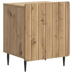 vidaXL Cabinet de chevet Chêne artisanal 43 x 34 5 x 52 cm