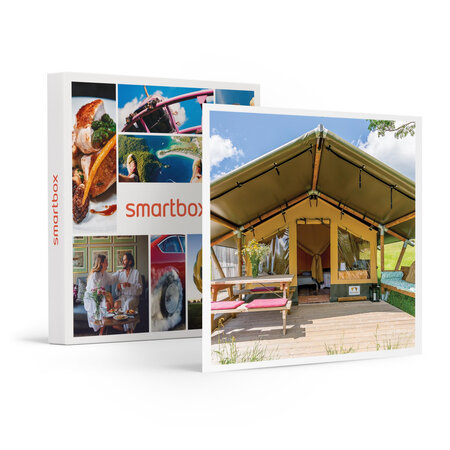 SMARTBOX - Coffret Cadeau Séjour en famille de 3 jours en tente lodge avec séance de sauna à Chastreix -  Séjour