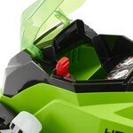Greenworks tondeuse à gazon et batterie 2 ah 2 x 40v g40lm35 2501907uc