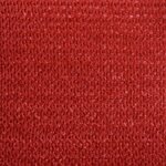 vidaXL Voile d'ombrage 160 g/m² Rouge 4/5x3 m PEHD