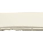 vidaXL Coussins de siège de jardin lot de 2 crème 45x45x2 cm carré