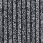 vidaXL Paillasson rayé Gris 60x80 cm