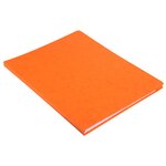 Chemise A Dos Rainé Carte Lustrée 400gm2 - 24x32cm - Orange - X 50 - Exacompta