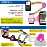 Le basic sympa 4G rose, téléphone portable senior SOS avec GPS. Débloqué