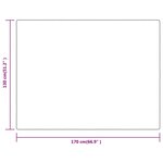 vidaXL Couverture gris ultime 130x170 cm polyester