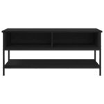 vidaXL Meuble TV Chêne noir 100 x 35 x 45 cm Bois d'ingénierie