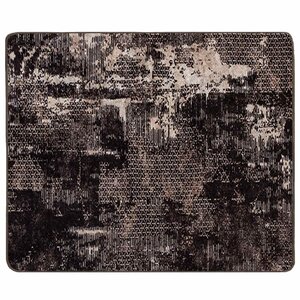 vidaXL Coureur de Tapis MARSA Noir 80 x 100 cm Polyester et PVC