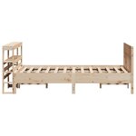 vidaXL Cadre de lit sans matelas 150x200 cm bois de pin massif