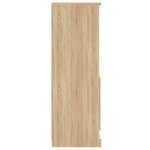 vidaXL Buffet haut chêne sonoma 60x35 5x103 5 cm bois d'ingénierie