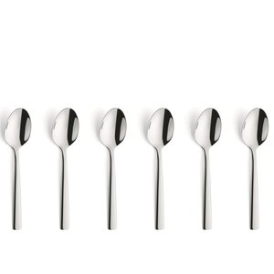 Amefa Ensemble de cuillères à moka 6 Pièces Moderno