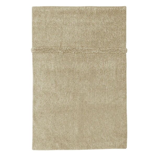 Tapis contemporain en laine beige chiné - 200 X 300 cm