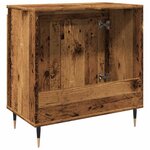 vidaXL Armoire de salle de bain vieux bois 58x33x60 cm bois ingénierie